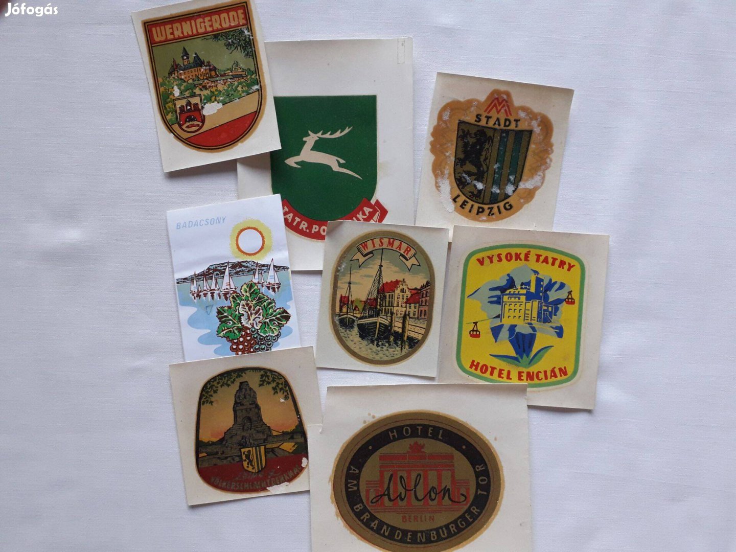 Régi bőröndmatricák