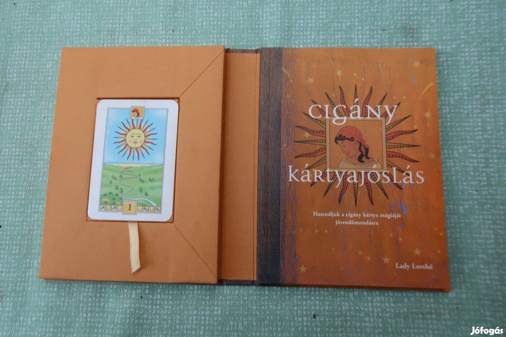 Régi cigánykártya originál használatlan leirással