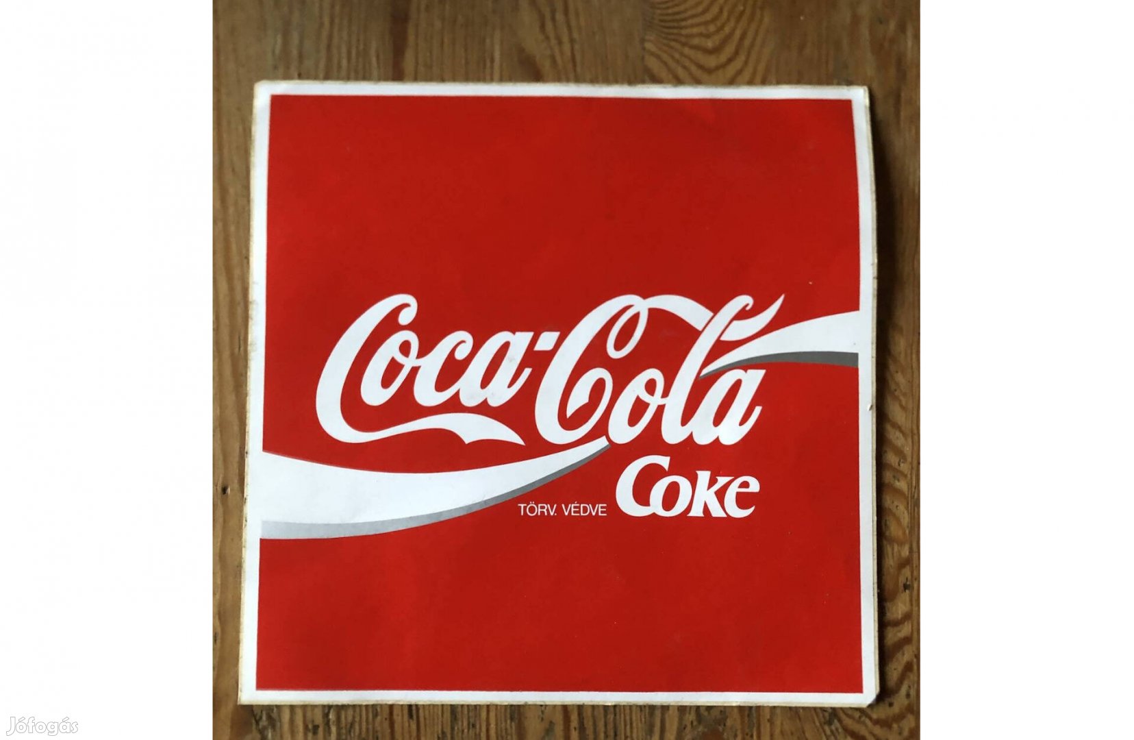 Régi coca cola matrica 2525 cm 2600 Ft