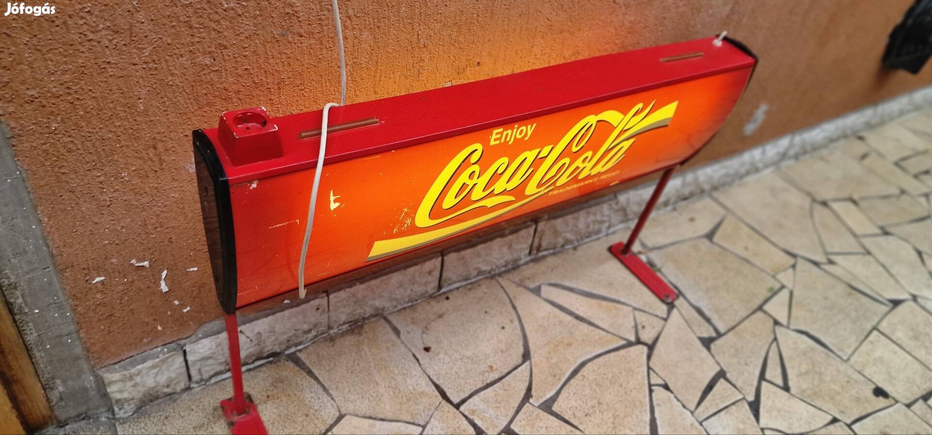 Régi coca cola neon retro reklám fény reklám antik neon 