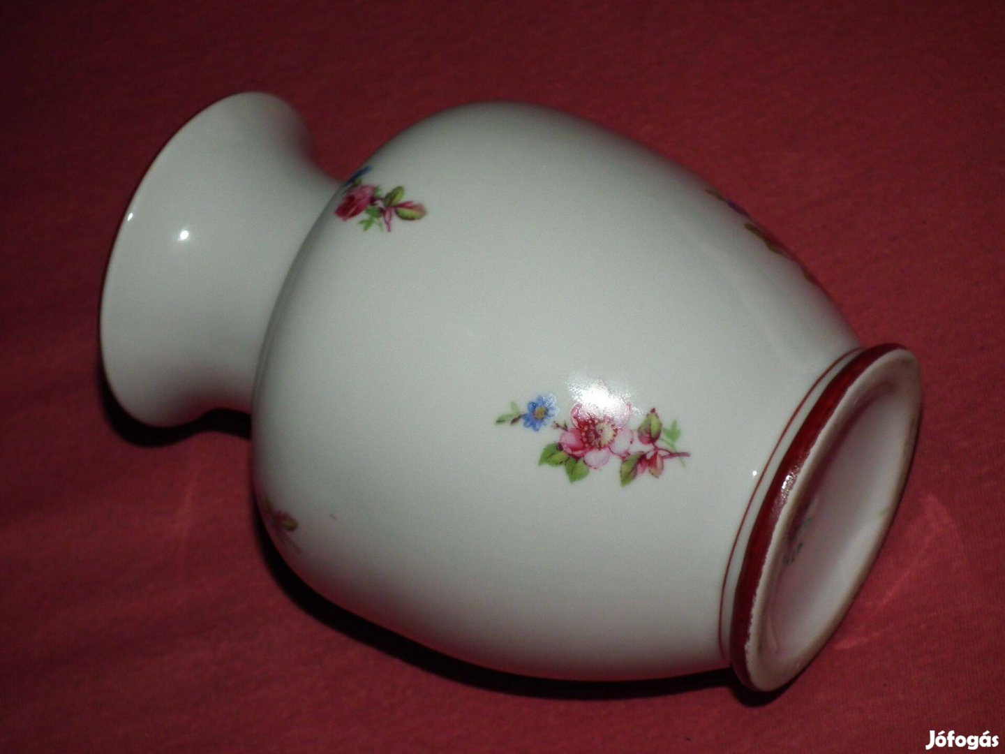 Régi duci Hollóházi porcelán váza