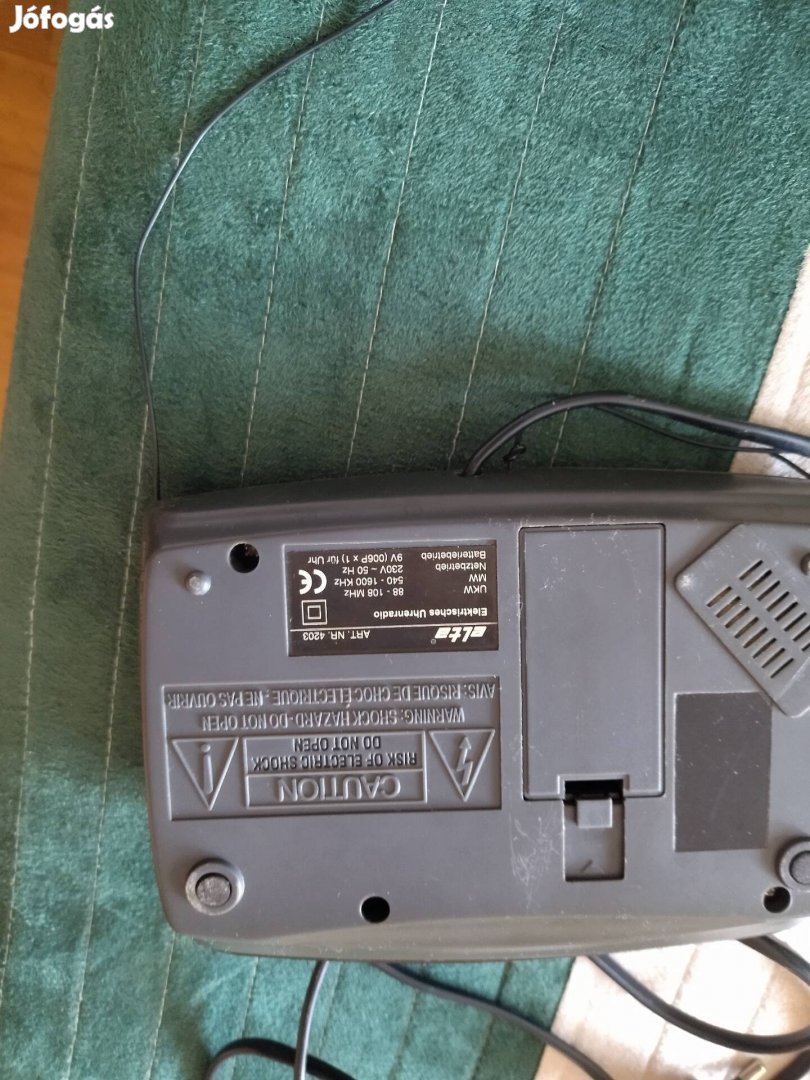 Régi ébresztős rádió