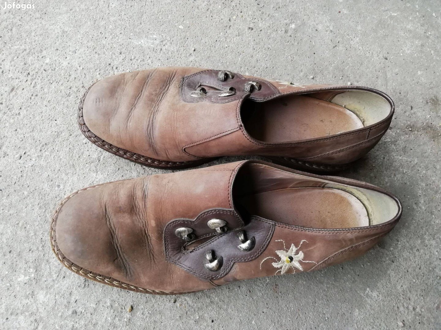 Régi eredeti Női Tiroli cipő 37-es