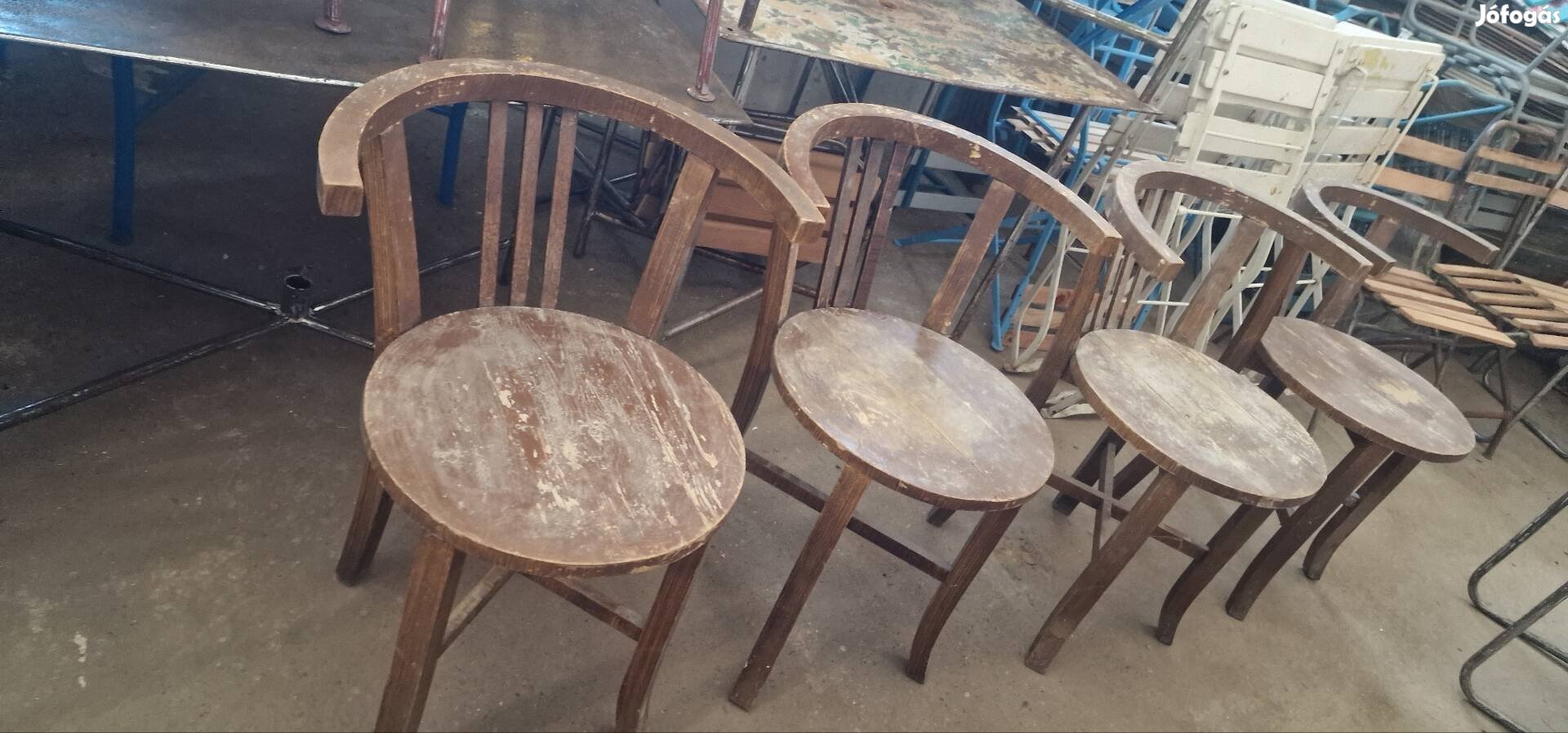 Régi étkező szék Antik paraszt székek népi régiség vintage Provence 