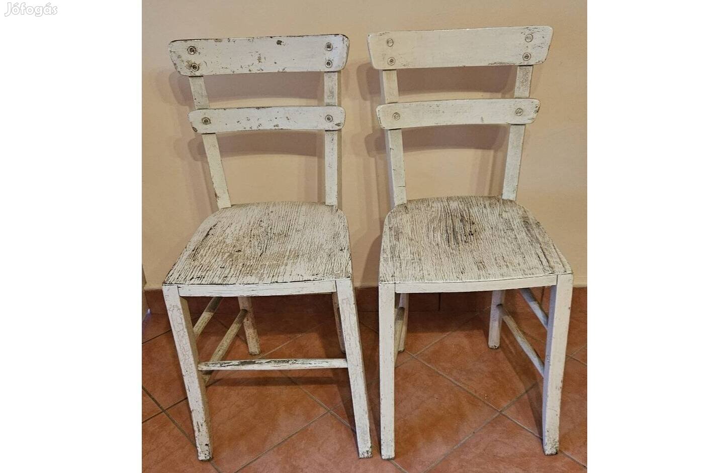 Régi étkezőszék 2db parasztszékek