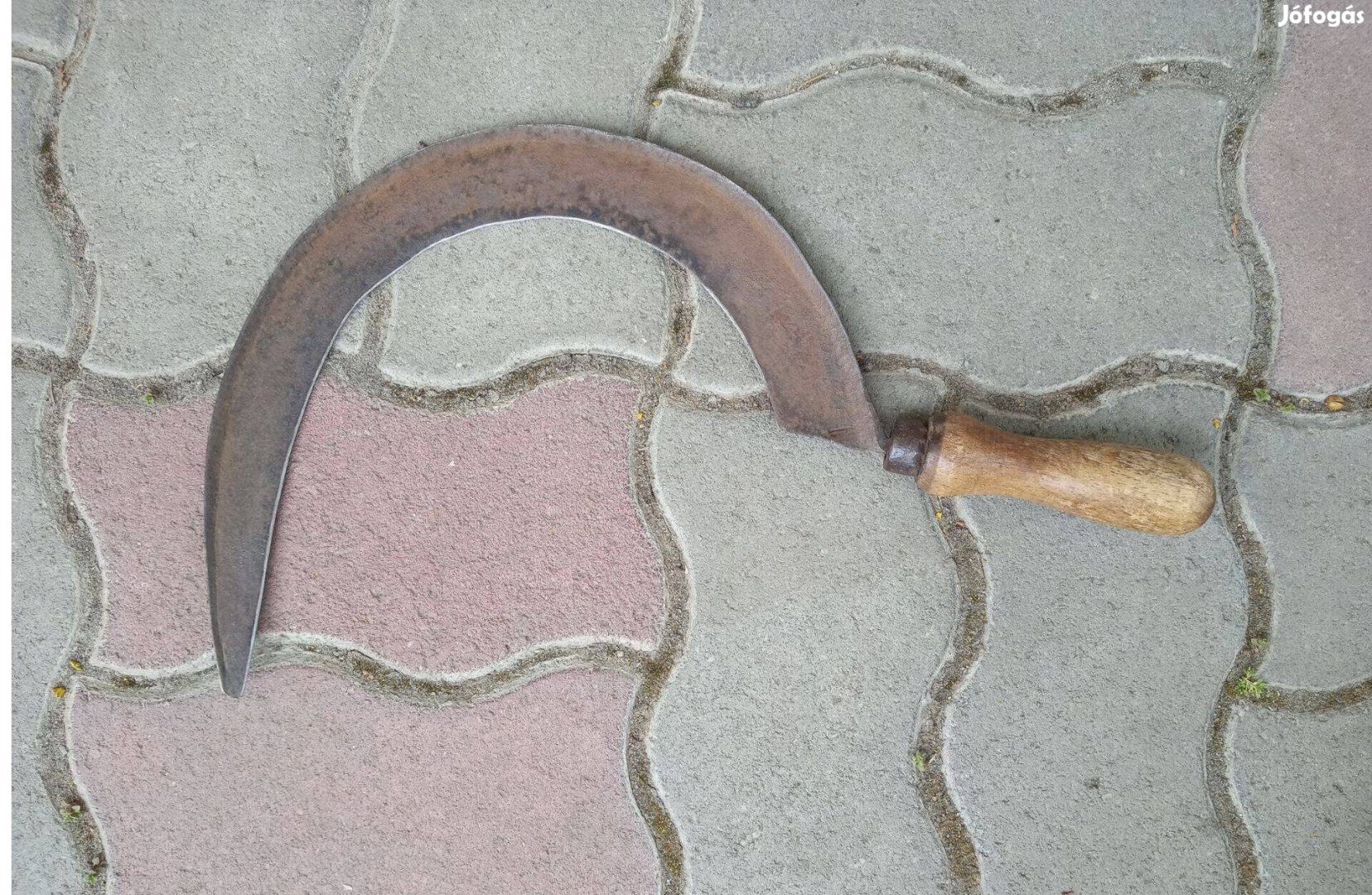 Régi fa nyelű sarló