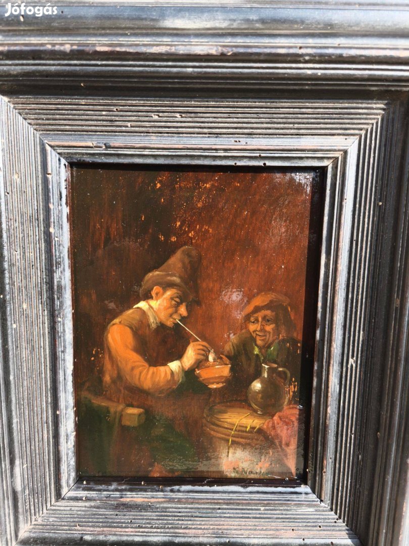 Régi fára festett festmény