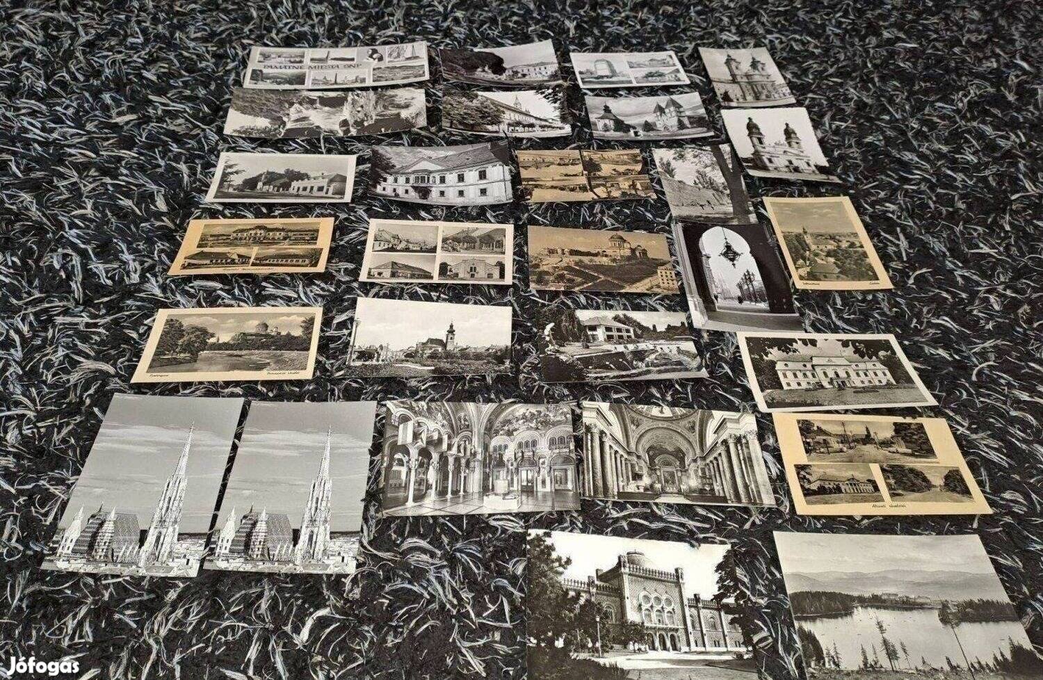 Régi fekete-fehér képeslapok