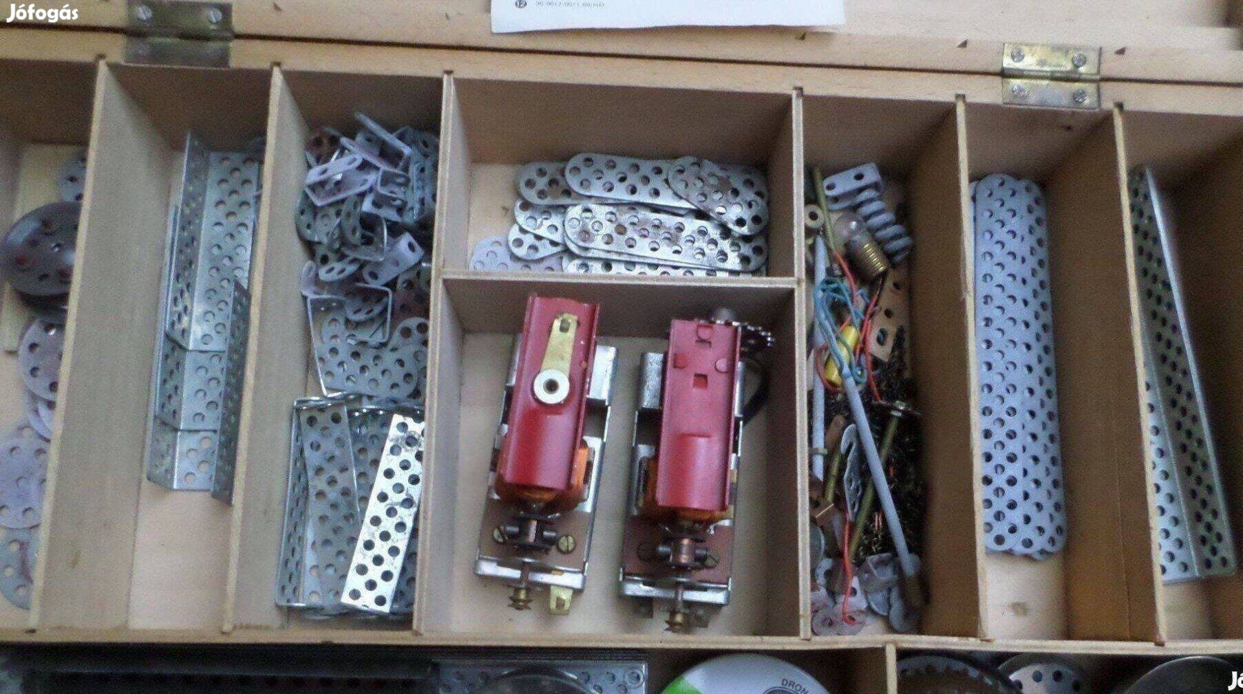 Régi fém építő játék Trix német 60-as évek