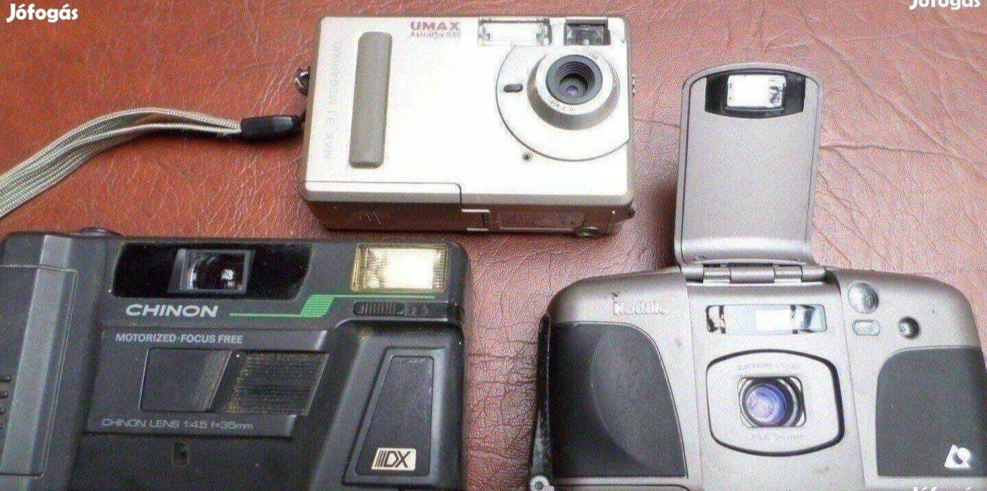 Régi fényképezőgép gyűjtemény