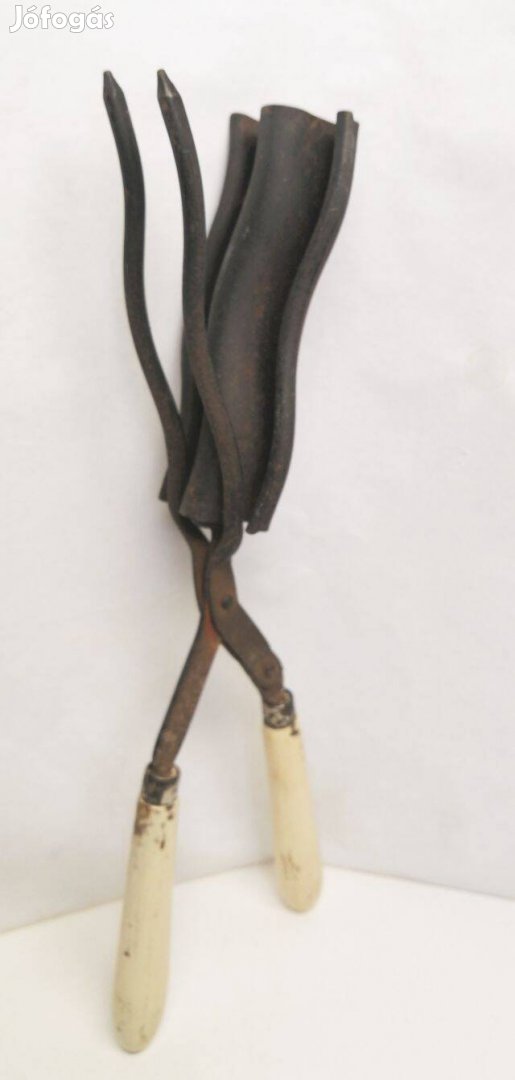 Régi fodrász kézi készülék haj hullámosító