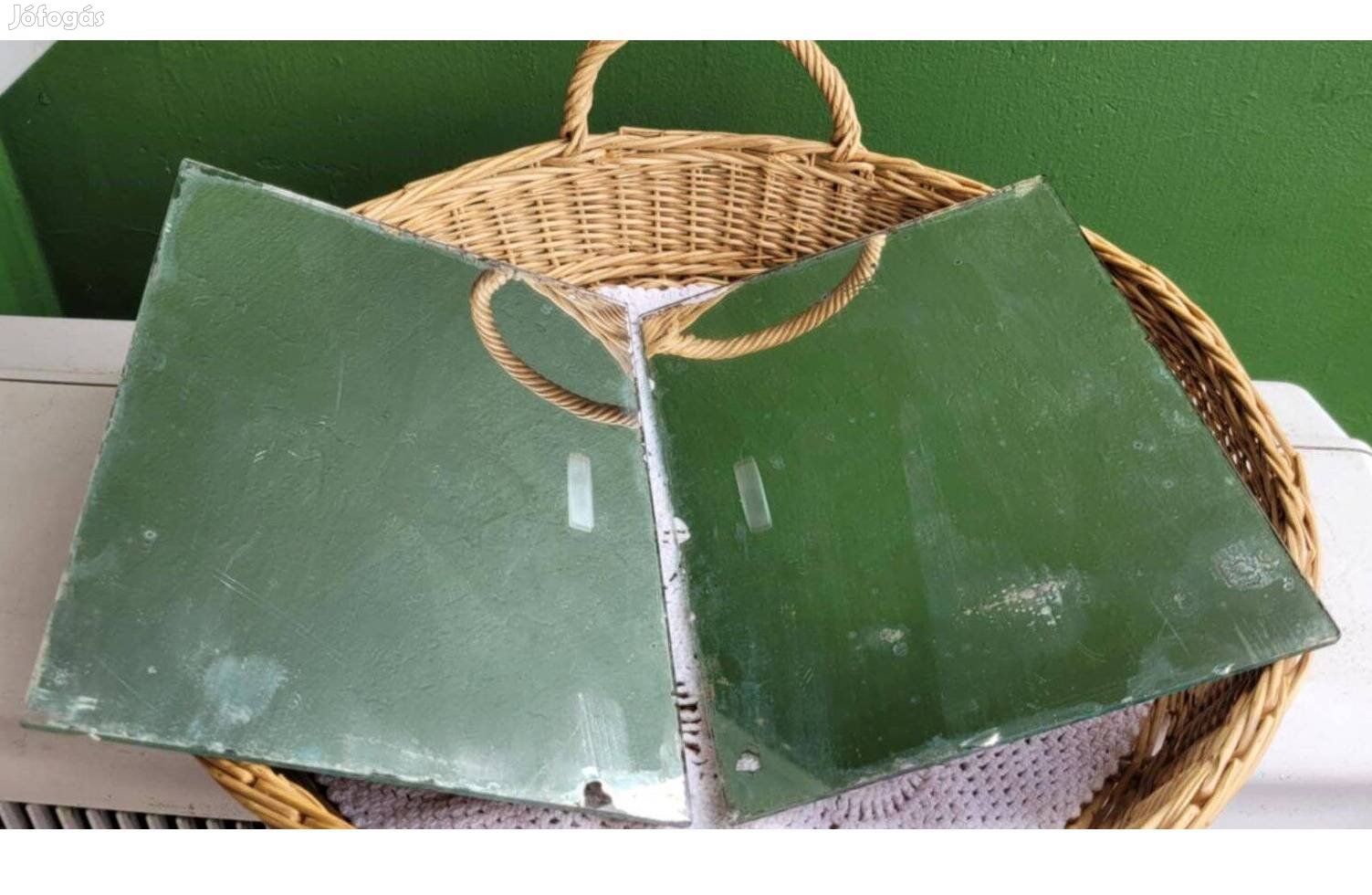 Régi fürdőszoba szekrénybe való tükör pár