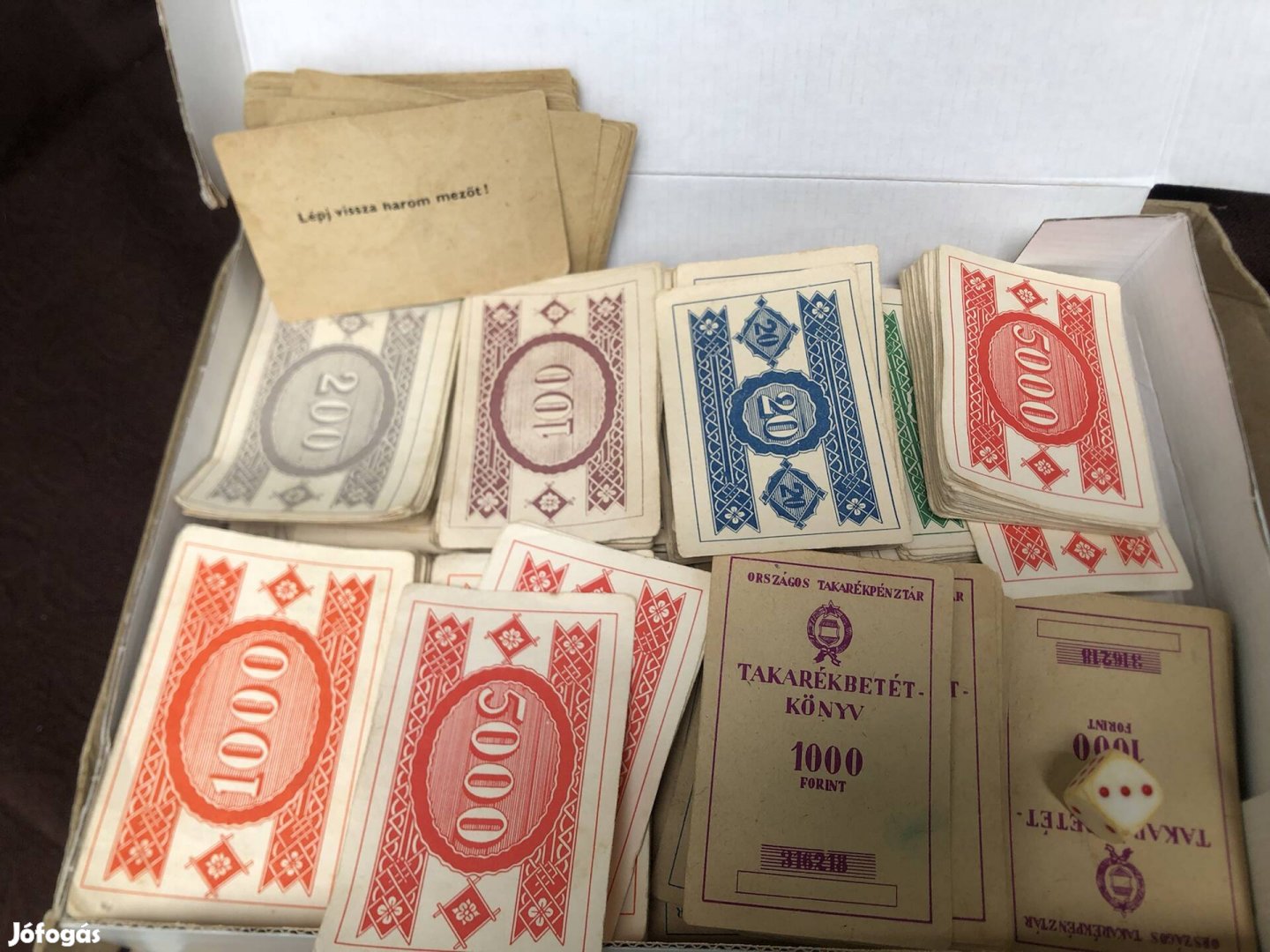 Régi gazdálkodj okosan társasjáték alkatrészek egyben 1200