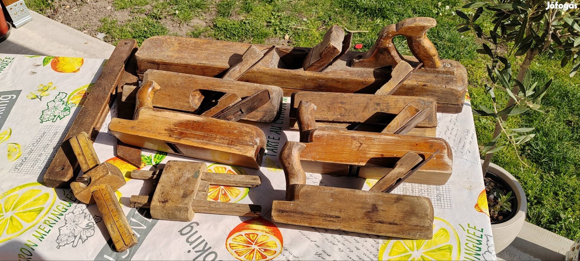 Régi gyaluk és asztalosszerszámok