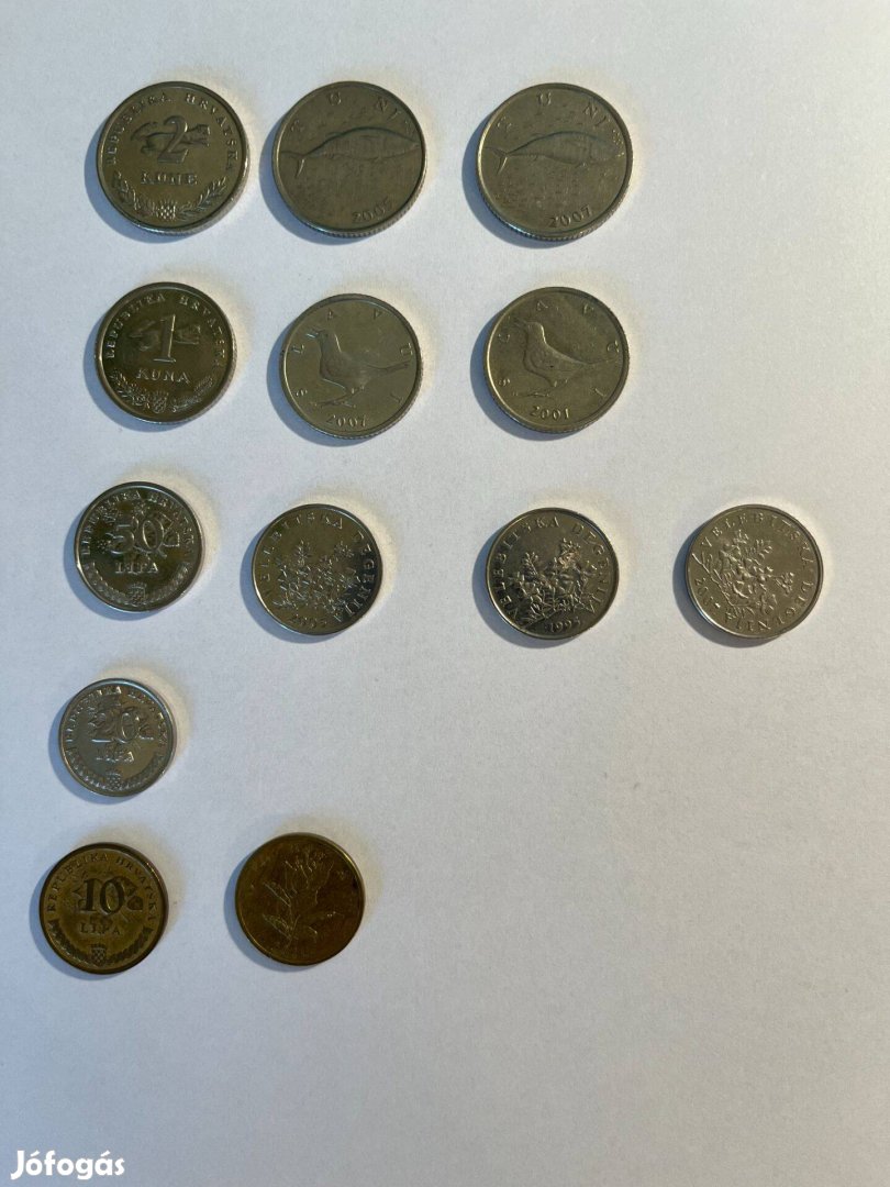 Régi horvát érmék