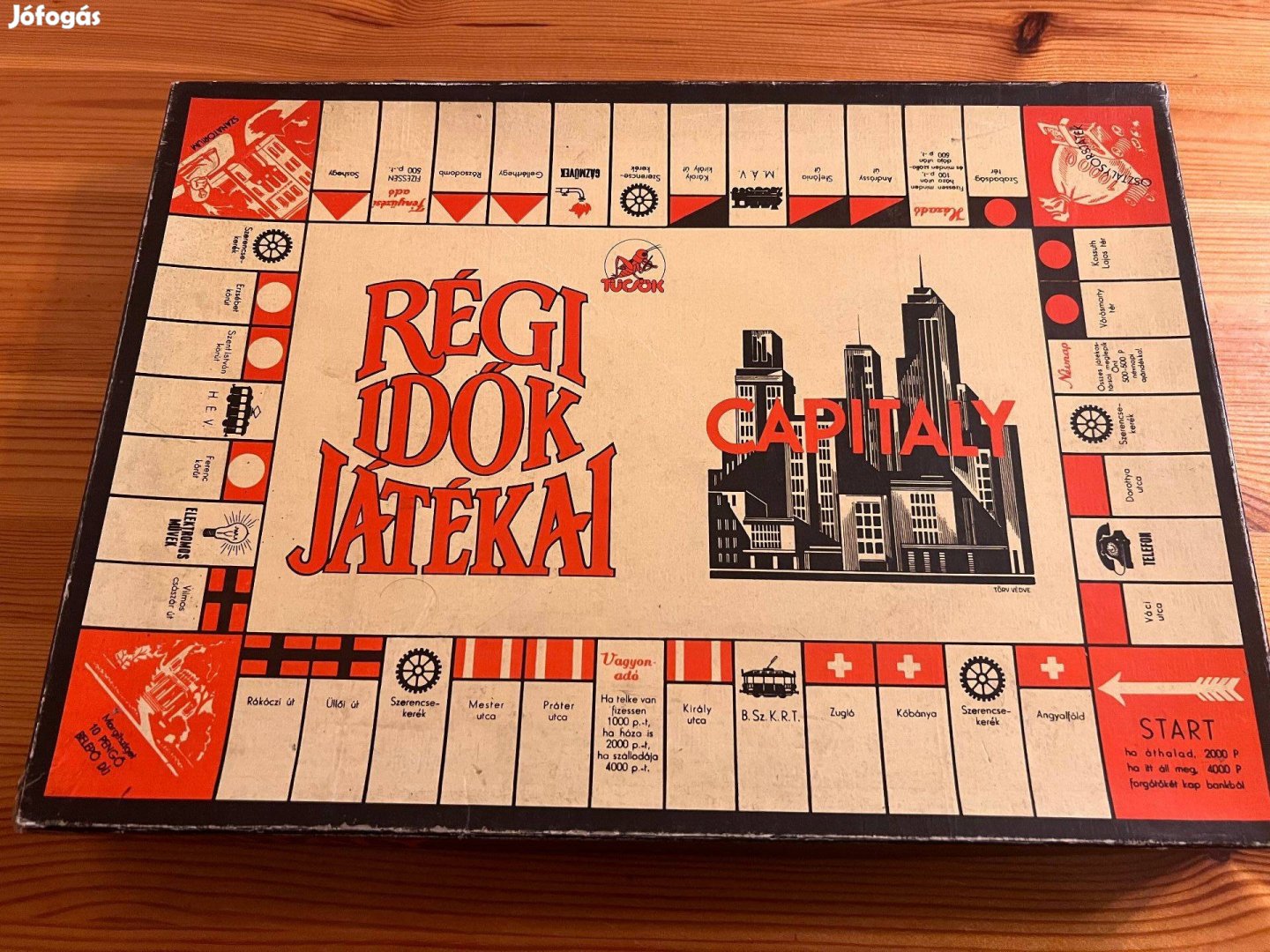 Régi idők játékai - Capitaly társasjáték
