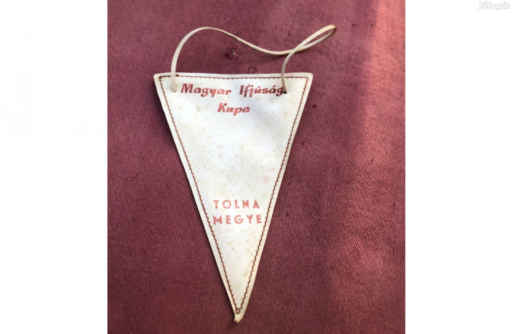 Régi ifjúsági kupa zászló 1000 Ft