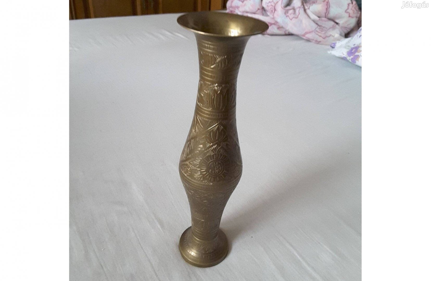 Régi indiai fém váza