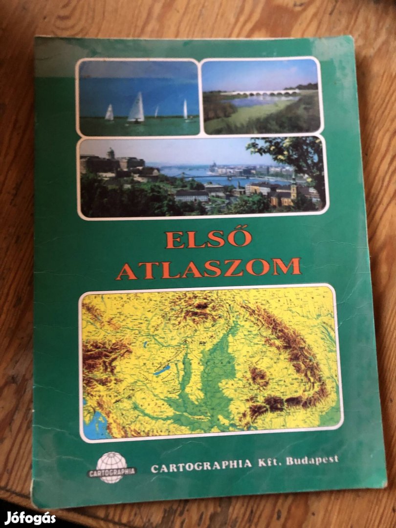 Régi iskolai első atlaszom füzet 500 Ft