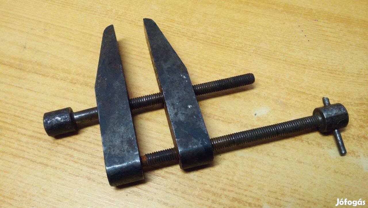 Régi kéziszerszám, párhuzamszorító, órásoknak, ötvösöknek,