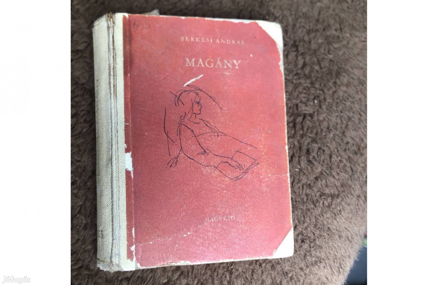 Régi könyvBerkesi András Magány 500 Ft