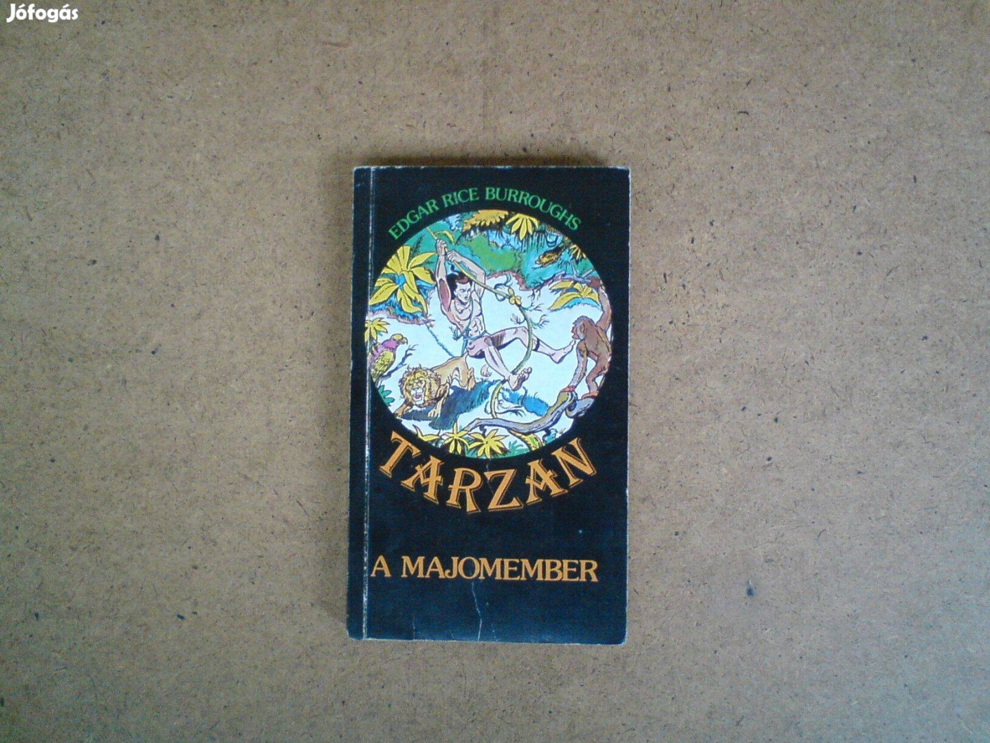 Régi könyv - Tarzan a majomember 1989
