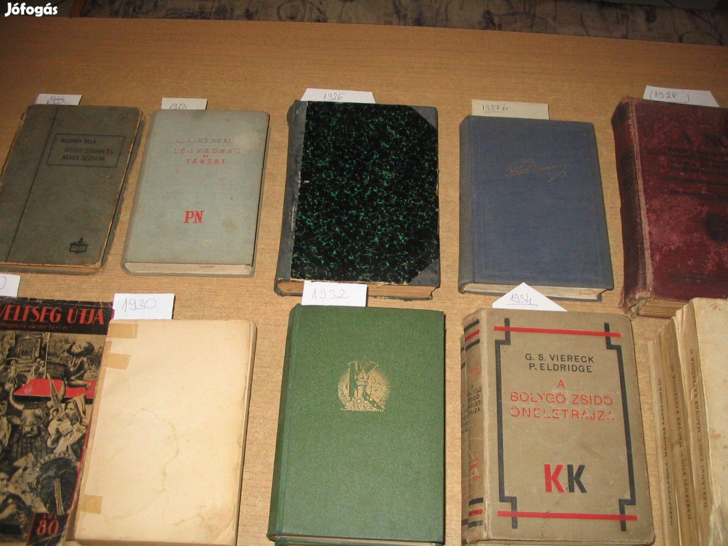 Régi könyvek 2. 10 db régi könyv 1920-1936-ig eladó