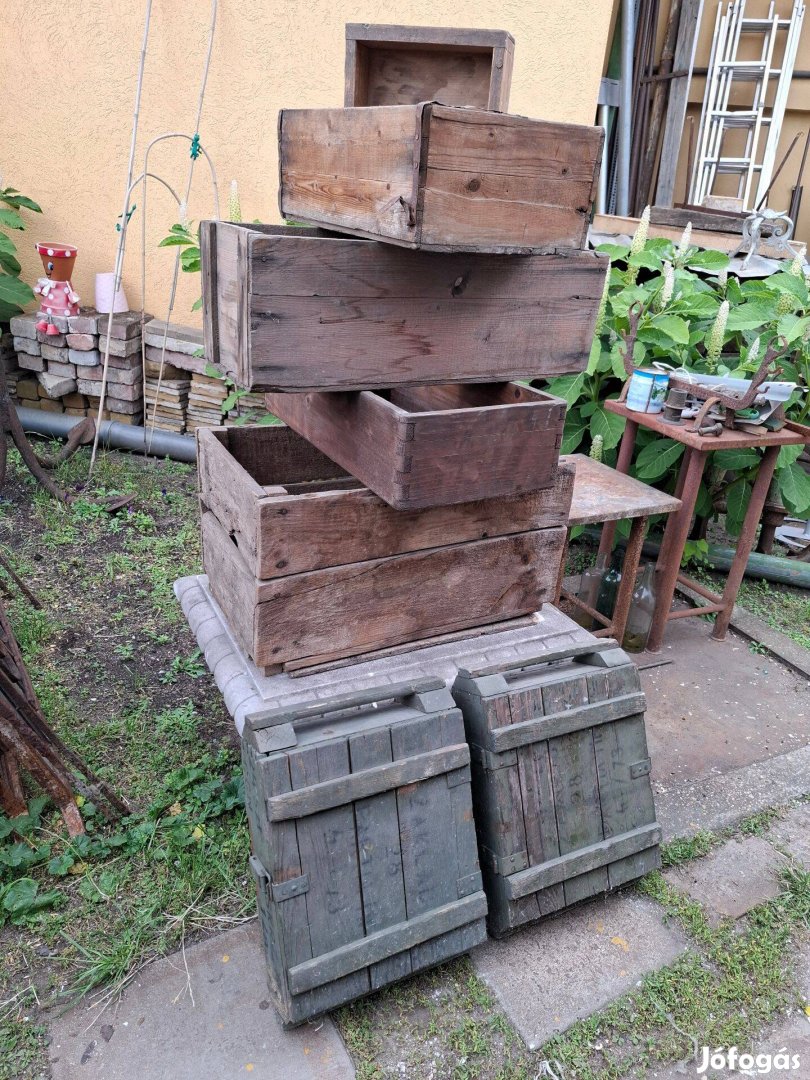 Régi láda,fiók