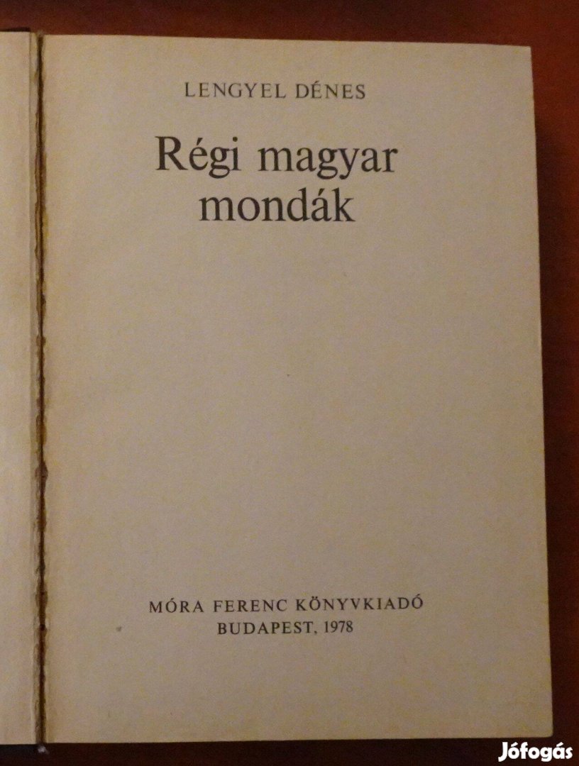 Régi magyar mondák