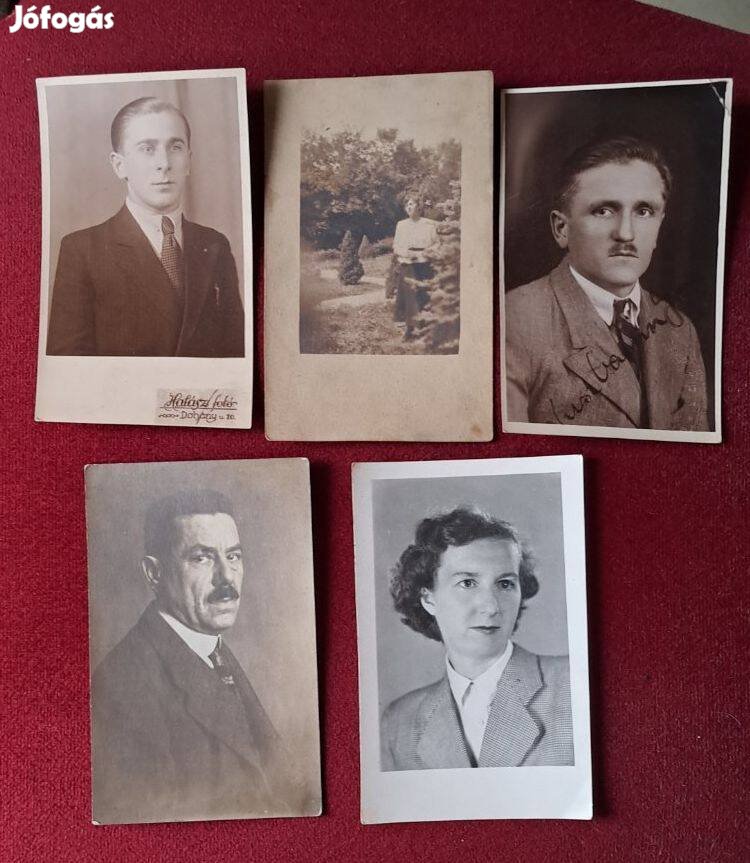 Régi magyar portrék polgári viselet, XX. század első fele