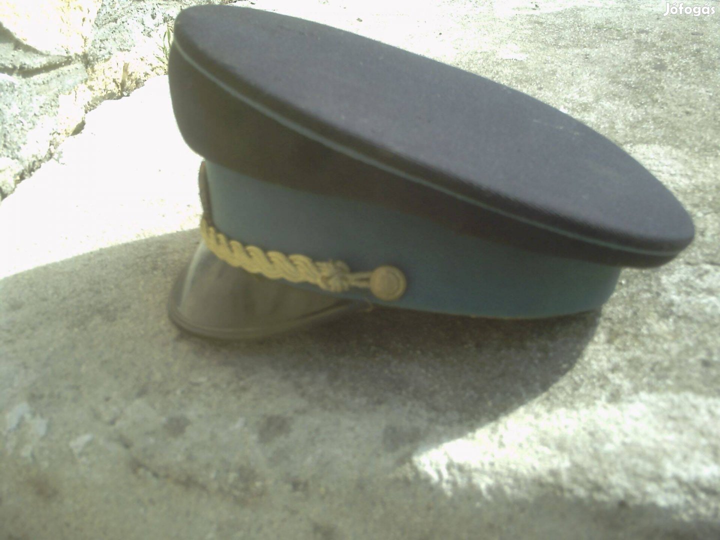 Régi magyar rendőr tányérsapka eladó