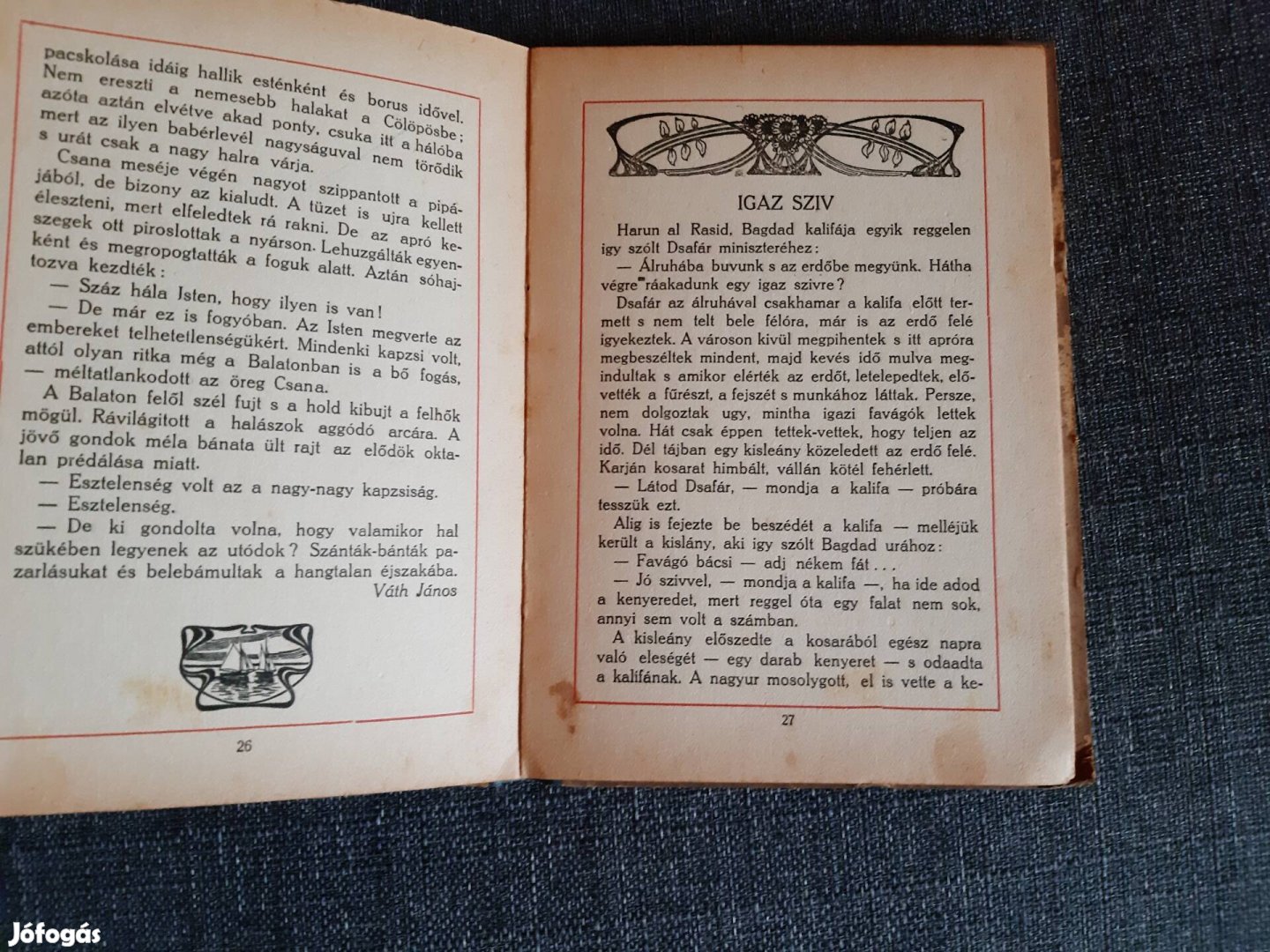 Régi mesekönyv. 1924-es kiadás.