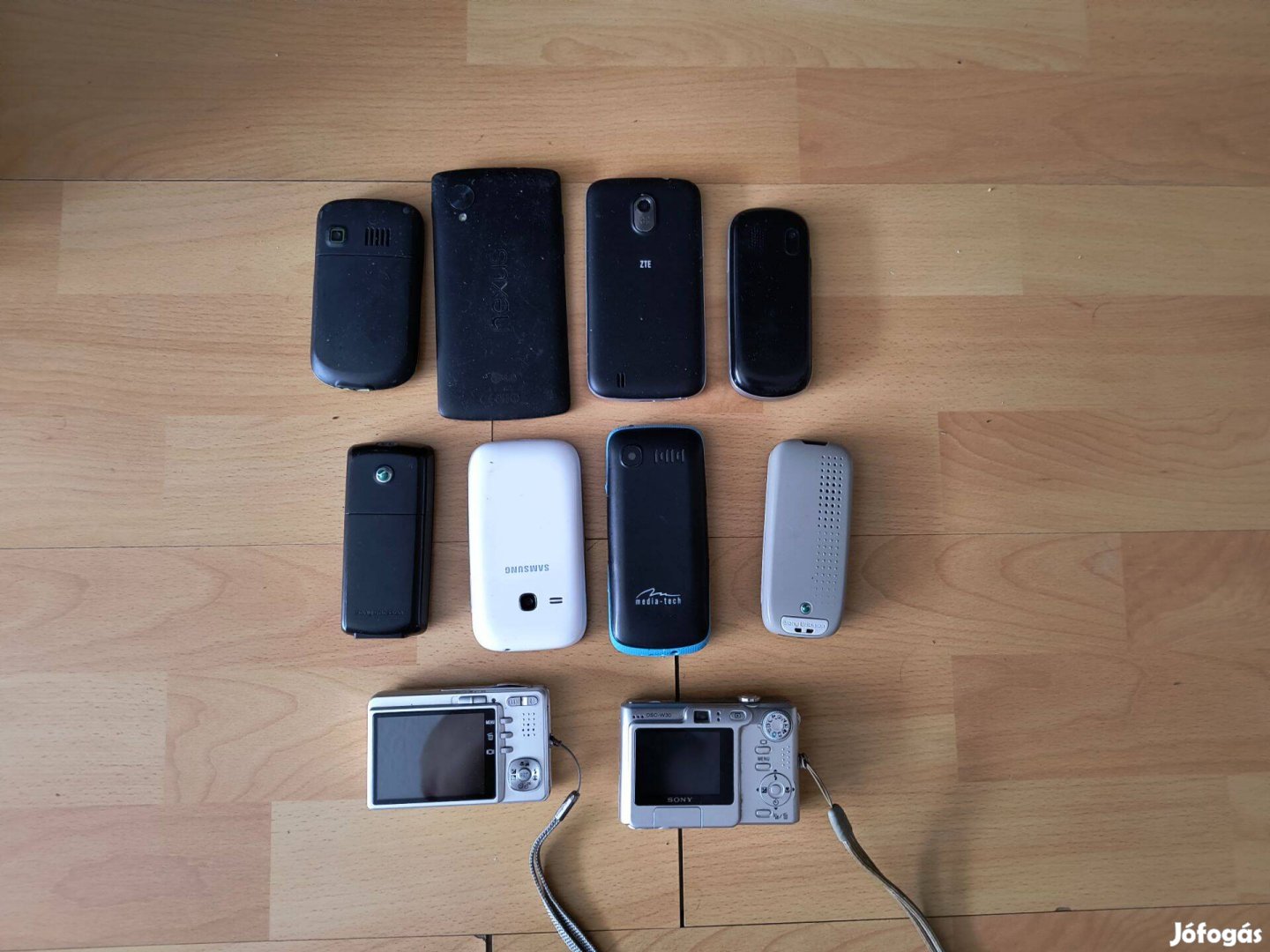 Régi mobiltelefon fényképező pack