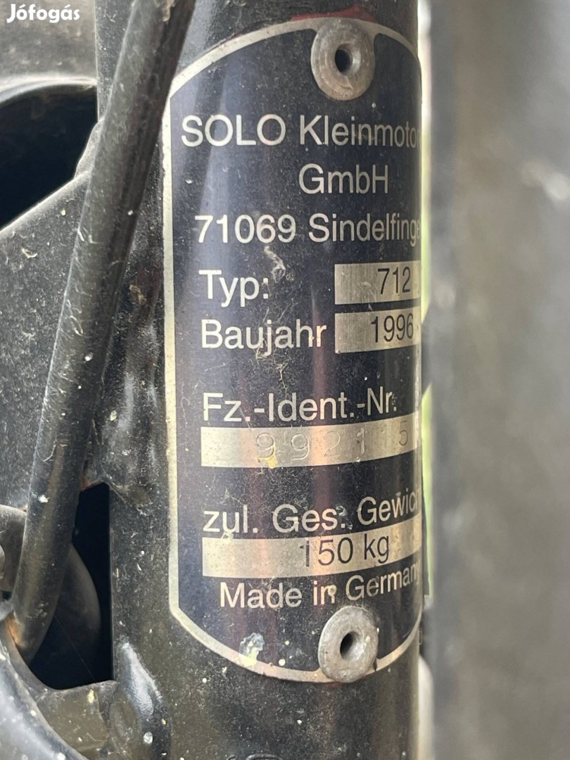 Régi moped (pl. Babettához hasonló)