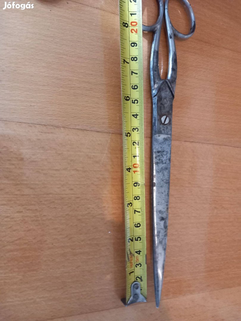 Régi nagy szabó olló élezhető 24cm