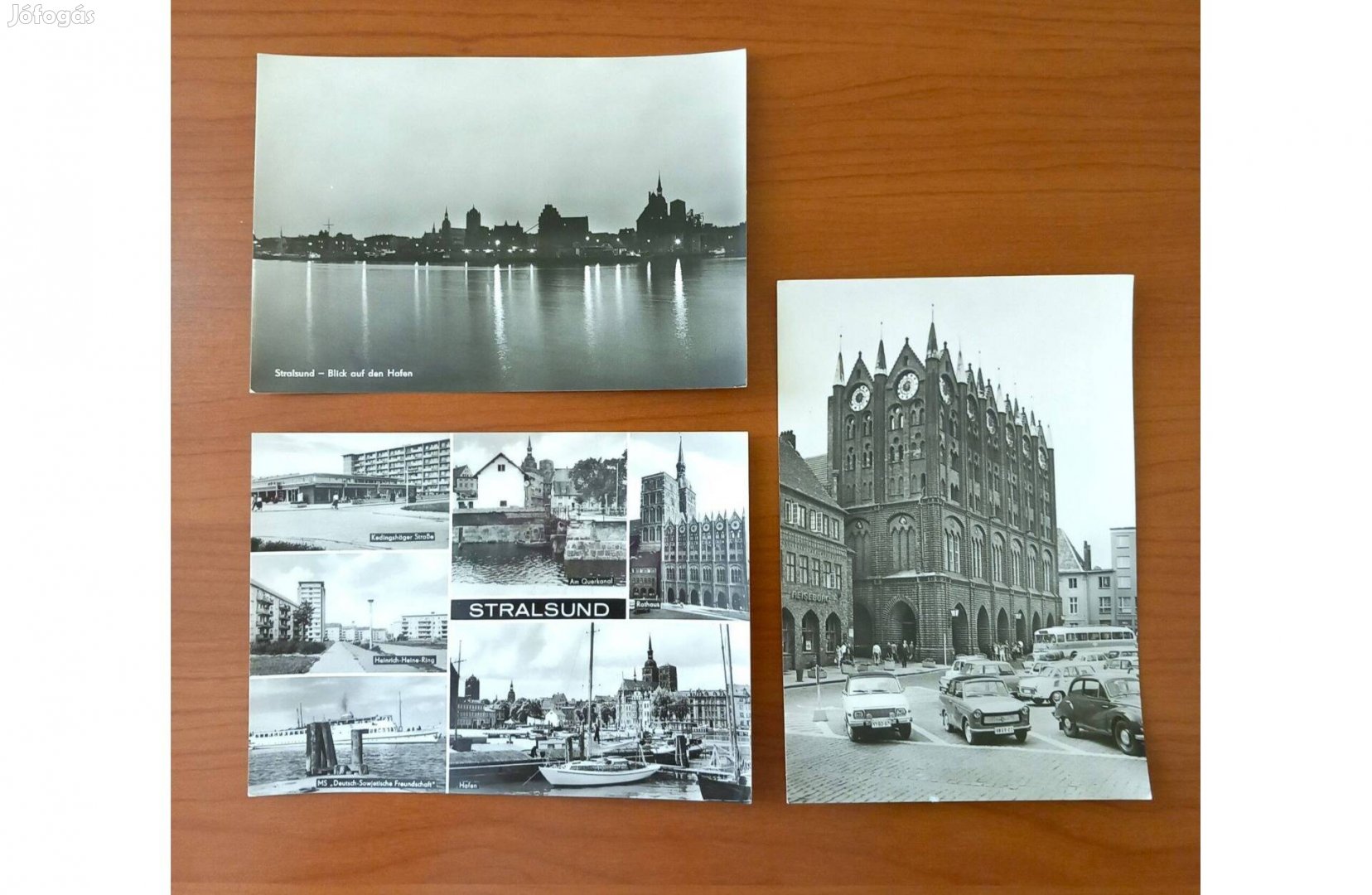 Régi német képeslap 70-es évek, válogatás - Stralsund