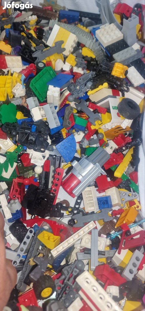 Régi őmlesztett lego retro darabos legó játék 