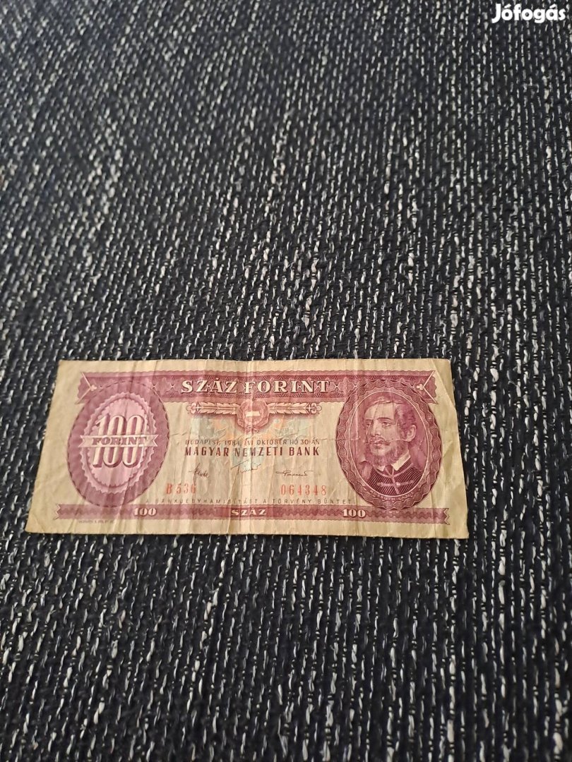 Régi papír 100 forint