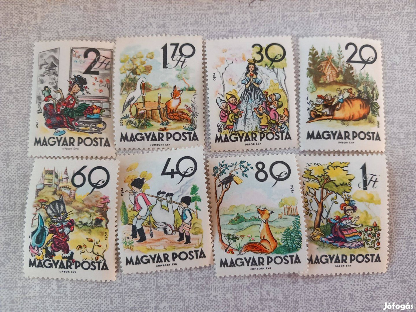 Régi posta tiszta magyar bélyegek csomagba ahány db a képen