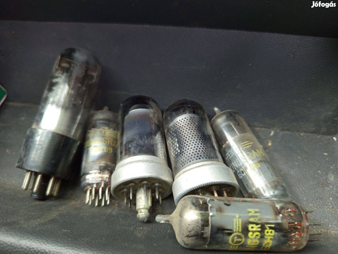 Régi rádió elektron csövek,pl Tungsram ebf 89
