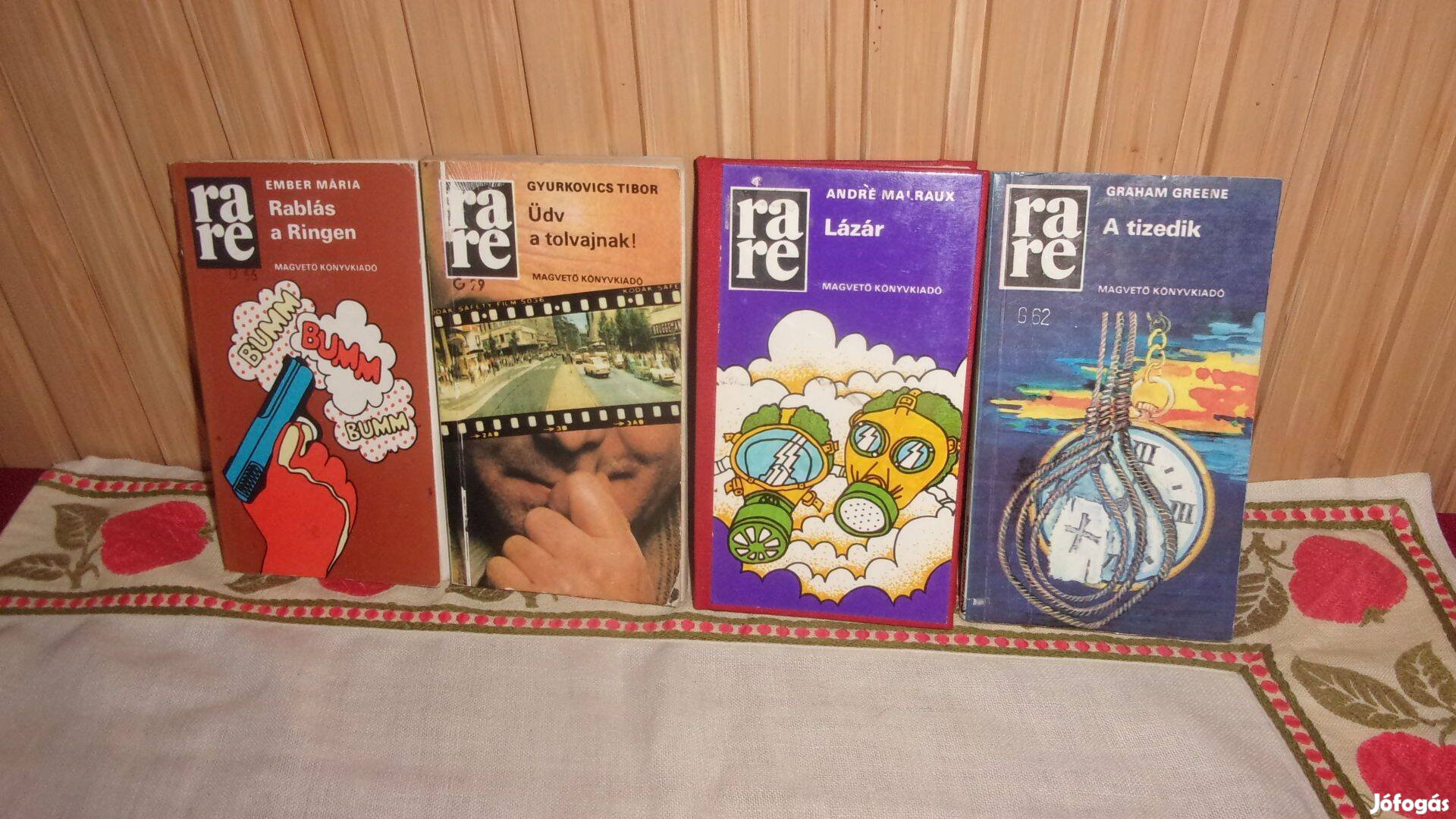 Régi rakéta regénytár könyvek 4 db