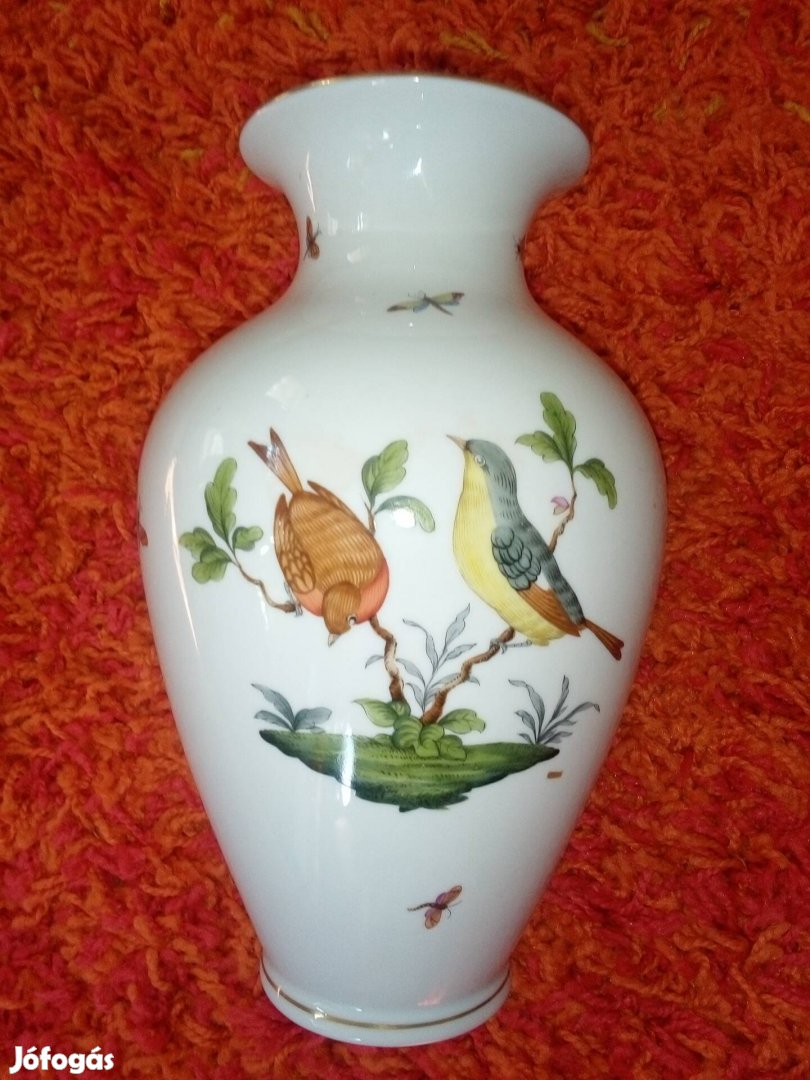 Régi régiség Herendi porcelán váza 23 cm