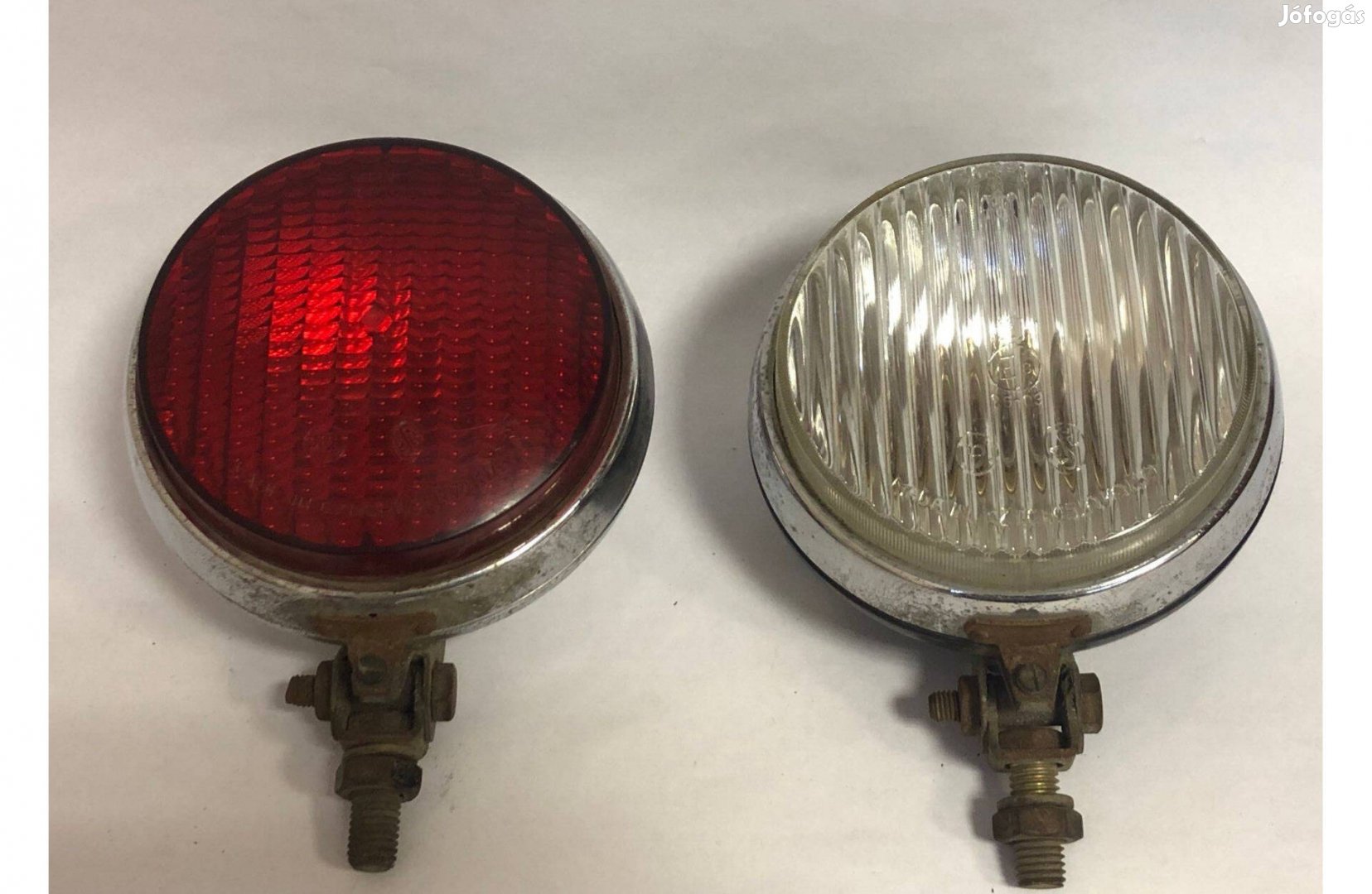 Régi retró 2 db Skoda ködlámpa (fényszóró)