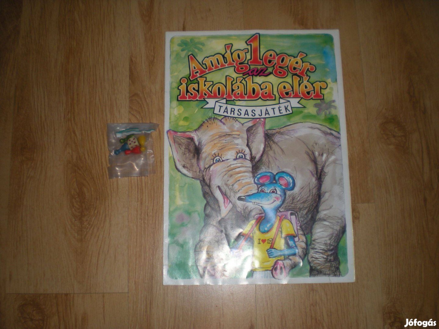 Régi retró Amíg egy egér az iskolába elér társasjáték játék