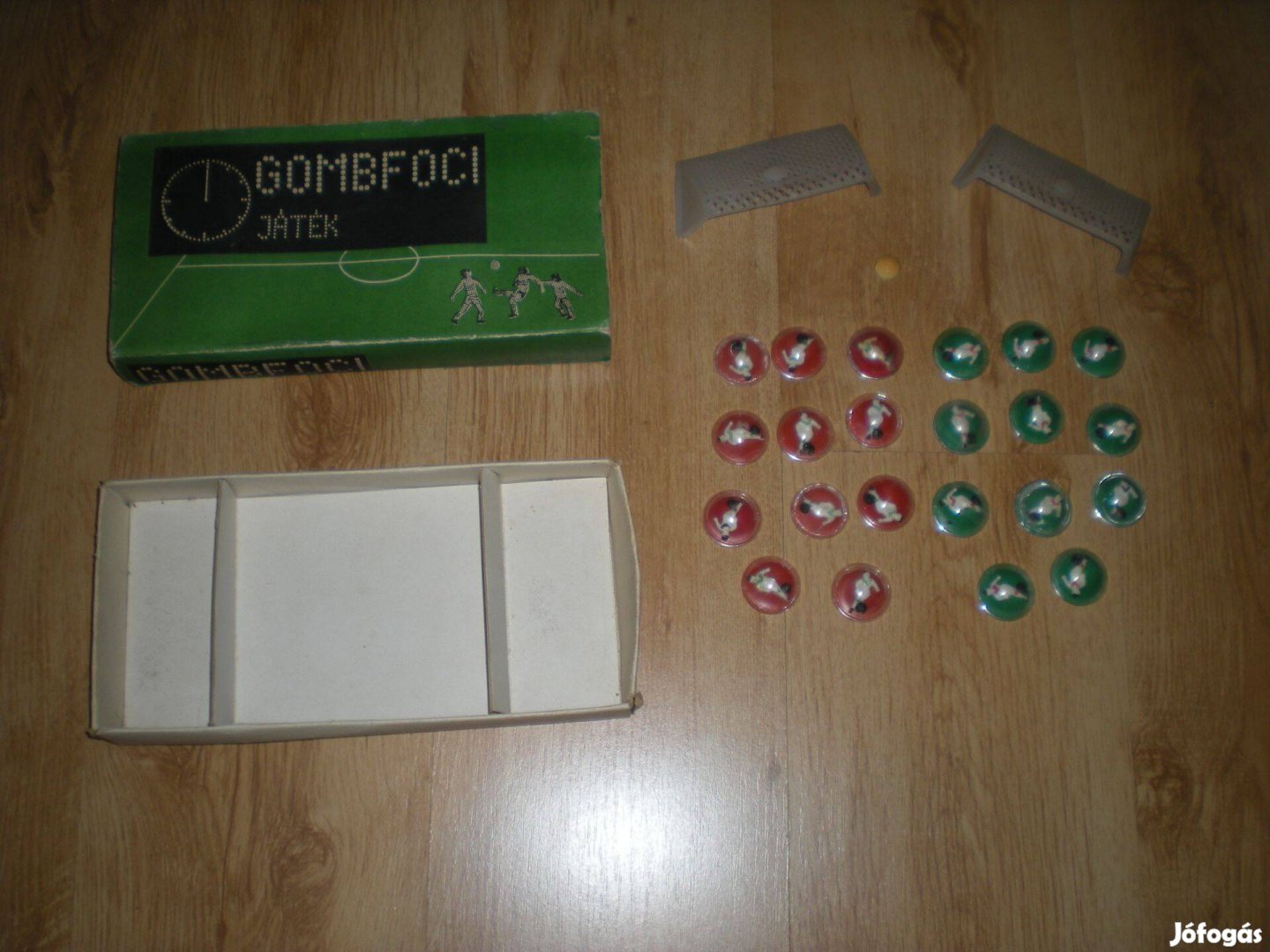 Régi retró Gombfoci foci társasjáték társas játék