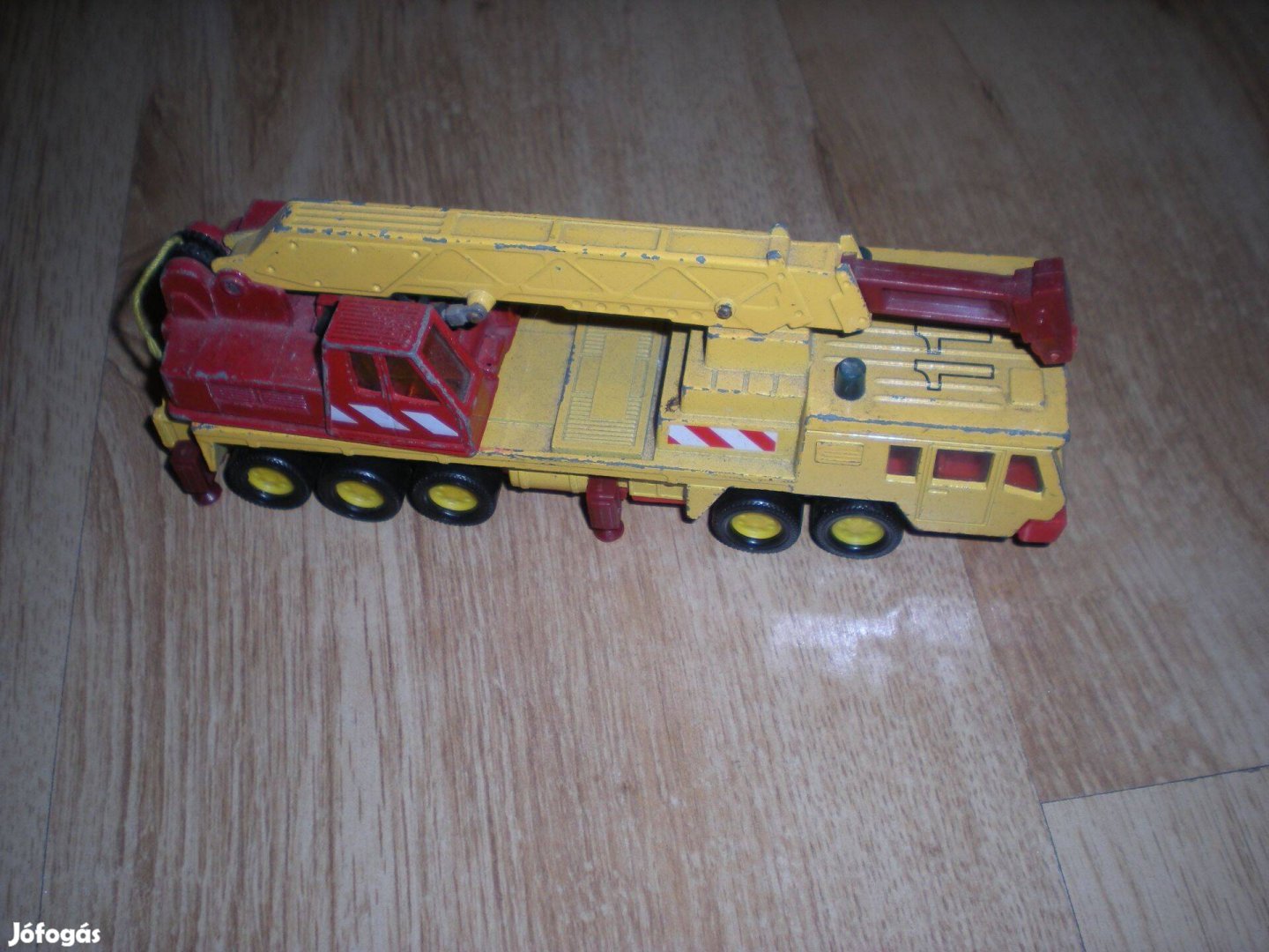 Régi retró Matchbox Superkings Mobile Crane 1985 autó kisautó