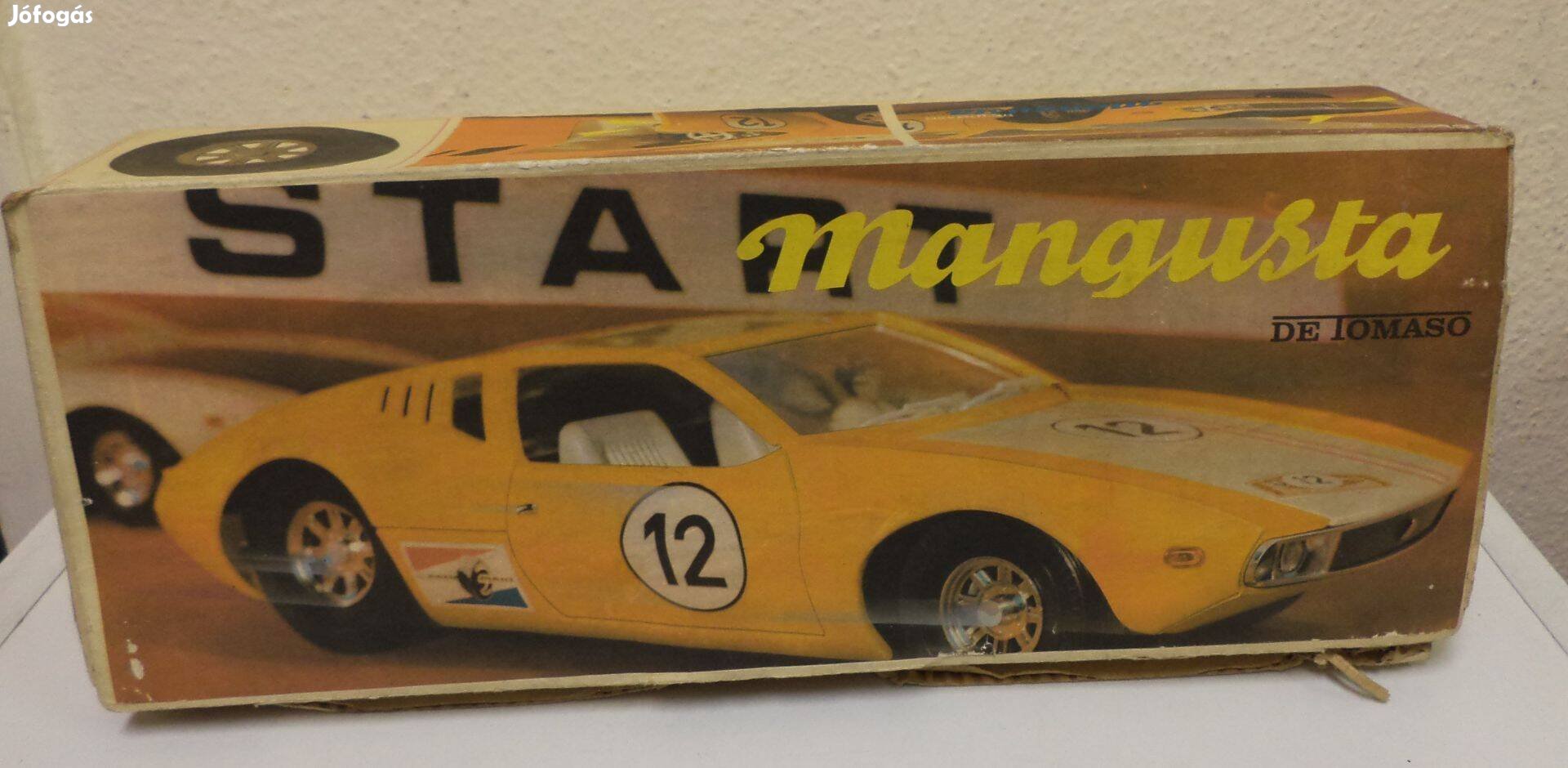 Régi retro NDK távos Mangusta dobozában