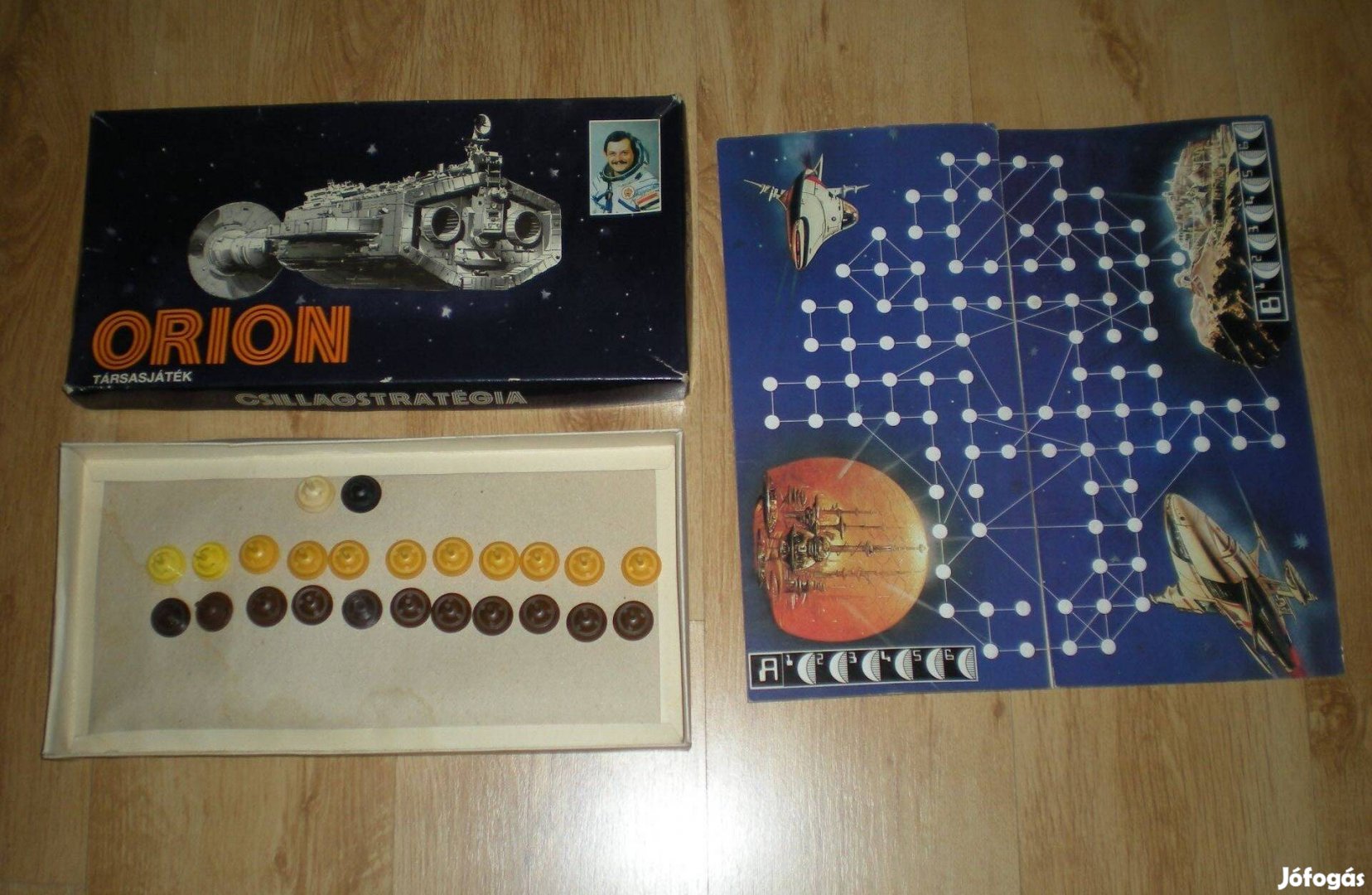 Régi retró Orion társasjáték társas játék hiánytalan