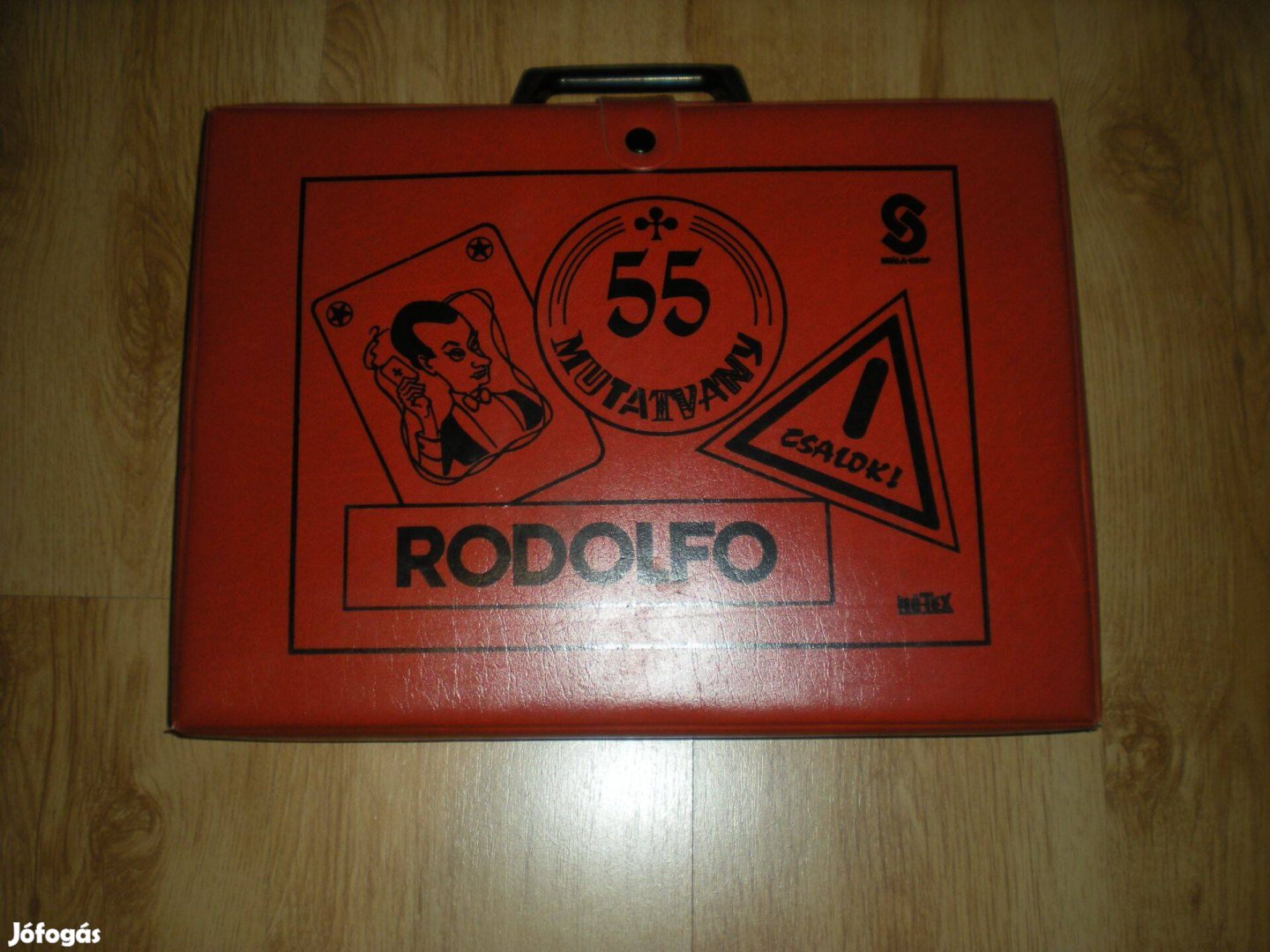 Régi retró Rodolfó 55 mutatvány társasjáték társas játék