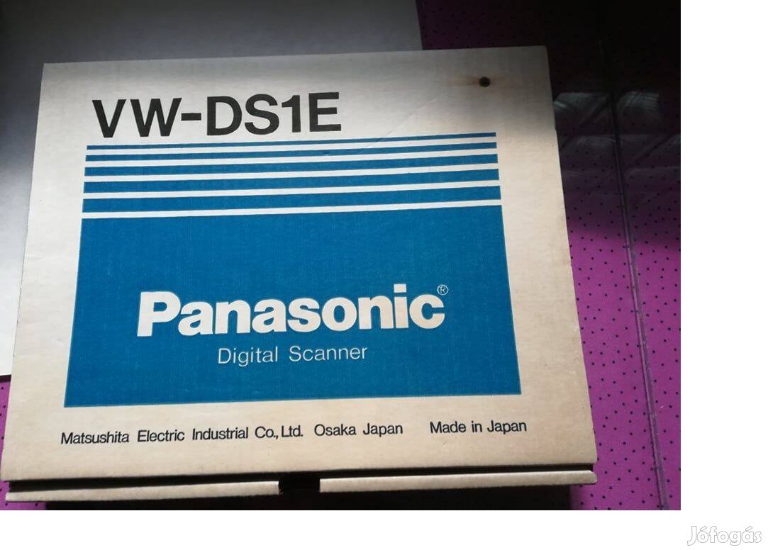 Régi retro VW-DS1E Panasonic digital scanner toll 3000 Ft
